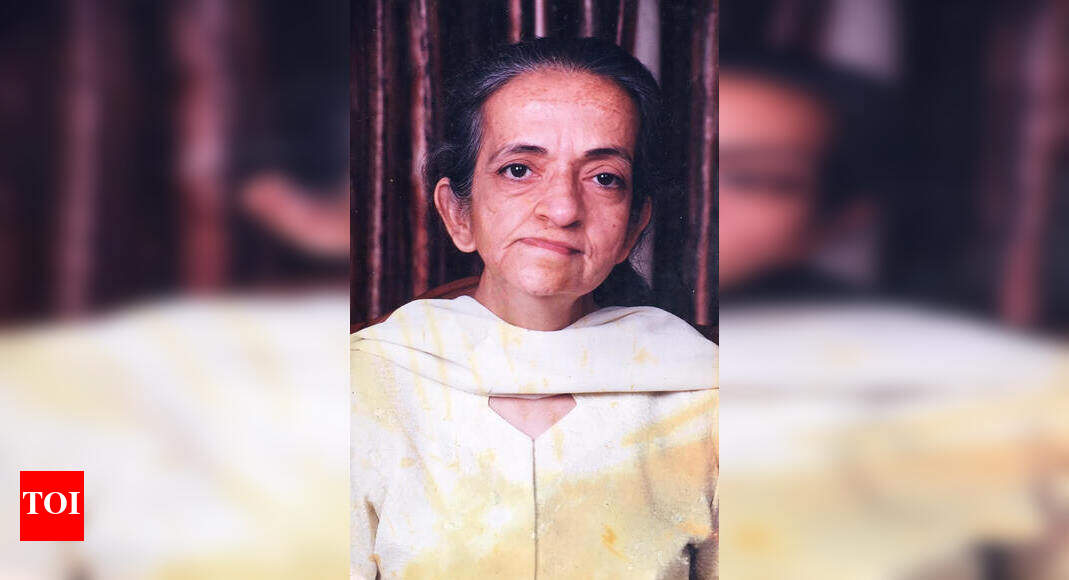 Sarojini V Rajani - Times of India