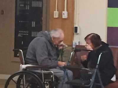Elderly Canadian couple whose separation broke thousands of hearts reunited in the same care home