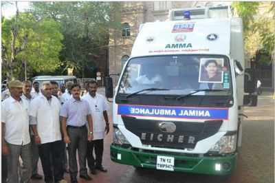 Roaring welcome for '1962' animal ambulances | Madurai News - Times of India