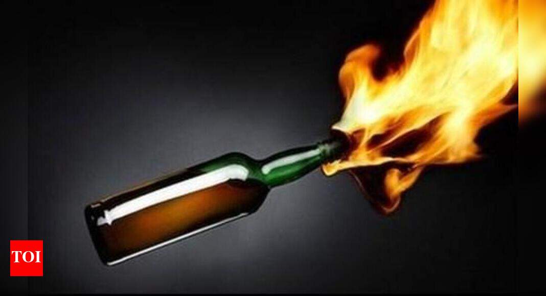 Petrol bomb hurled at BJP office in Tamil Nadu | Chennai News - Times ...