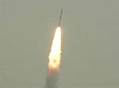 PSLV-C35 carrying eight satellites launched from Sriharikota