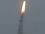 PSLVC-35 with 8 satellites lifts off