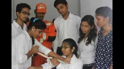 Girls, senior citizens receive disaster management training