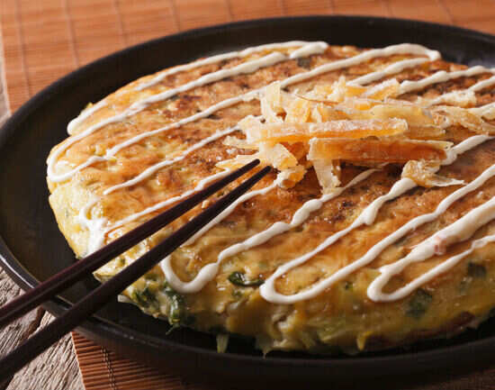 Discover the taste of Okonomiyaki