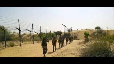 Pakistan army 'exercising' near border adjoining Jaisalmer