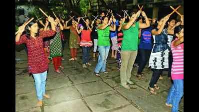 More first-timers at Garba classes for Navratri this year