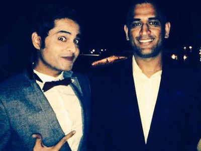 When Shardul Pandit met Real and Reel Mahendra Singh Dhoni!