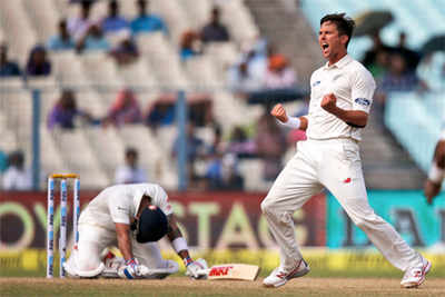 <arttitle><em/>India v New Zealand, 2nd Test, Kolkata: The hot and humid conditions are very taxing, says Boult</arttitle>