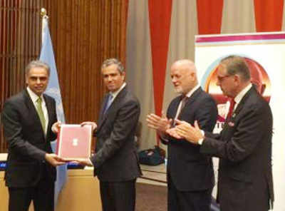 India joins Paris Climate Change Agreement, submits instrument of ratification at UN headquarters