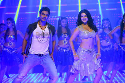 Sunny and Gashmeer's 'blockbuster' item song