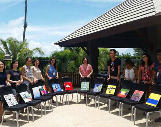 Take an art class at Oasis Ed. Phuket
