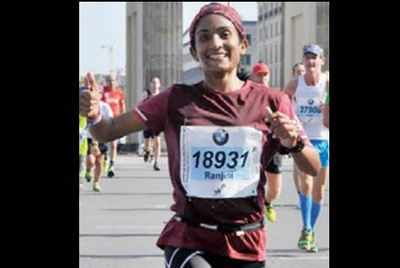 Bengalurean shines at Berlin marathon