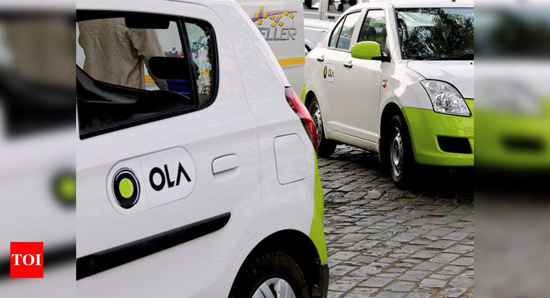 Ola launches offline cab booking facility - Times of India