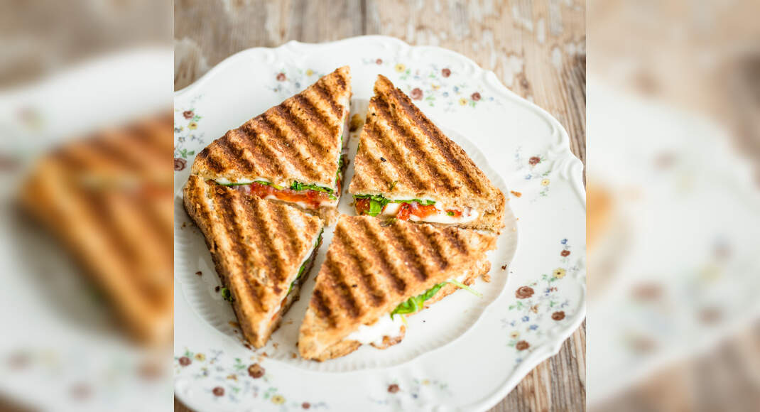 Bombay Grilled Sandwich Recipe: How to make Bombay Grilled Sandwich Recipe at Home | Homemade Bombay