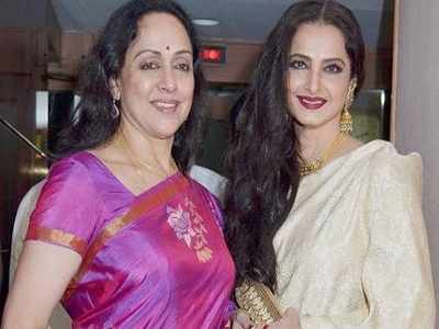 Rekha pitches in to help girls schools in Hema's constituency