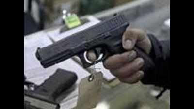 Sharpshooter held, pistol seized
