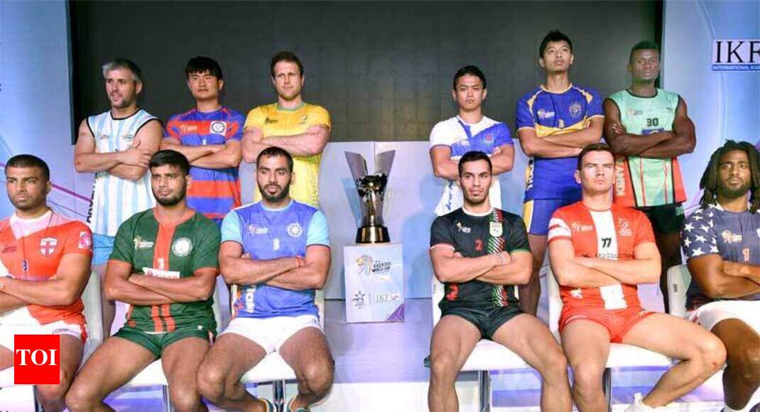 Kabaddi World Cup 2016 Twelve teams vie for glory More sports News