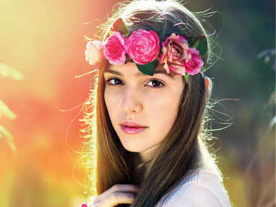 Try floral headpieces for a hippie-chic look