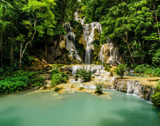 Kuang Si waterfalls