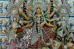 Khan Nagar Puja Pandal