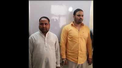 Two held for Rs 1 crore extortion bid