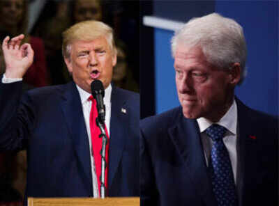 Trump continues attack on Bill Clinton