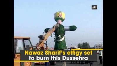 Nawaz Sharif’s effigy set to burn this Dussehra