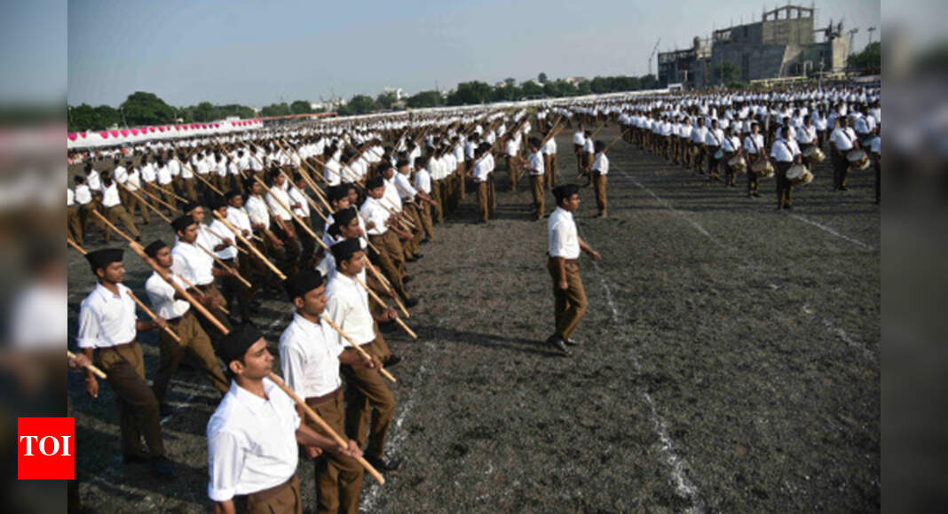 RSS'S New Uniform: Trousers replace khaki shorts of RSS workers | India ...