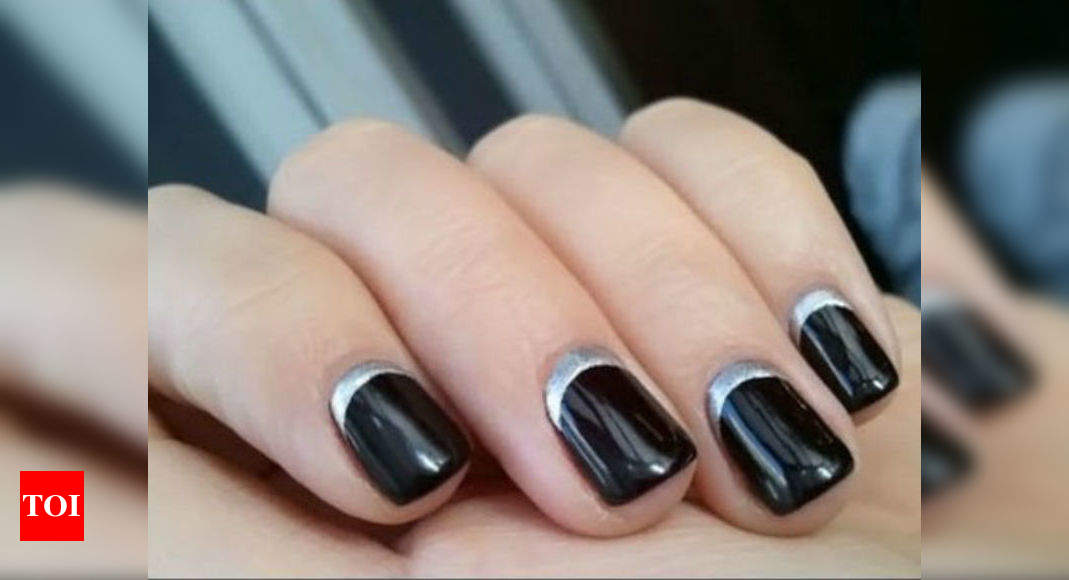 9. Total Eclipse Nail Art for Short Nails - wide 2