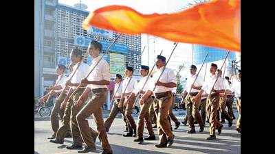 After 90 years, RSS volunteers drop their shorts and pull up their pants