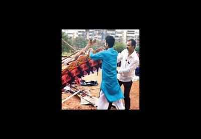Sainiks assault BJP workers at Dussehra gathering in Mulund