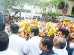 Shilpa Shetty's father's funeral