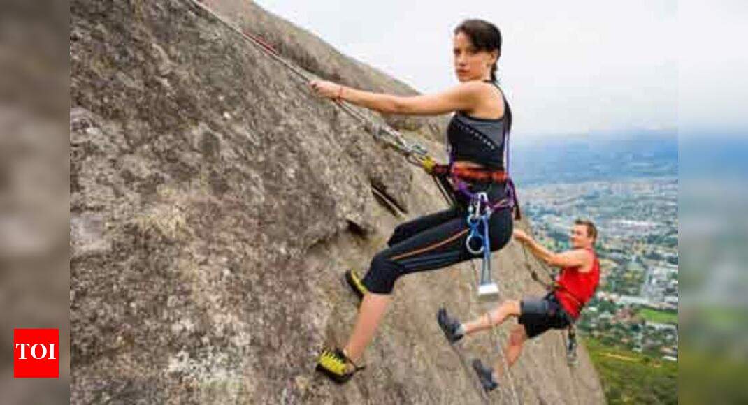 Learn basic rock climbing in Western Ghats Pune News Times of India