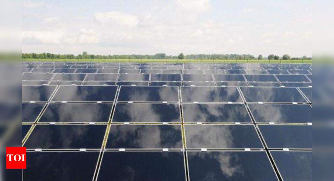 Solar Projects See A Surge In Corporate Funding In Q3 - Times Of India