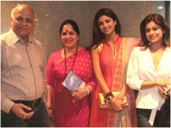 Shilpa Shetty pens a moving tribute for her father