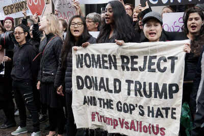 Donald Trump denies groping allegations, slams Hillary Clinton