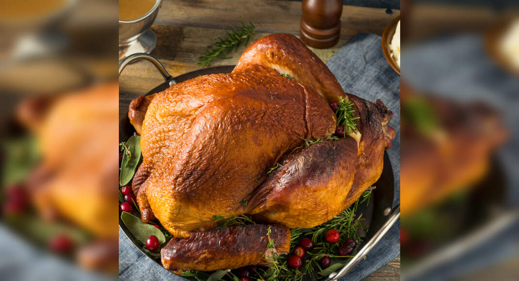Roasted Turkey Recipe: How to make Roasted Turkey Recipe for Christmas at Home | Homemade Roasted Tu