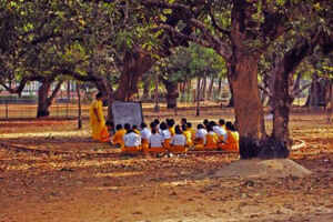 Shantiniketan, back to the time of Tagore&nbsp;