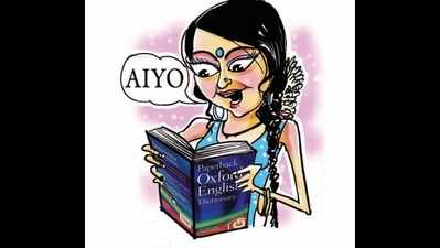 Oh dear! For Brits, Aiyo may be a Sinhalese word