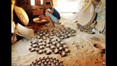 Demand for traditional lamps growing this Diwali