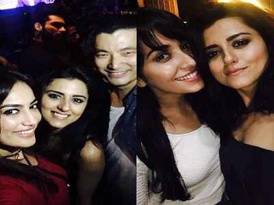 When friends Surbhi Jyoti, Ridhi Dogra and Asha Negi attended Suyyash Rai's gig