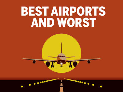Best airports and worst