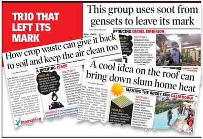 3 green ideas make cut, to get govt support
