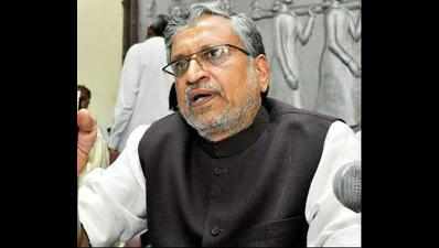 Nitish government constructing roads in RJD areas: Sushil Modi