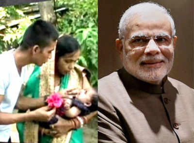 PM Narendra Modi names newly born daughter of couple from Mirzapur