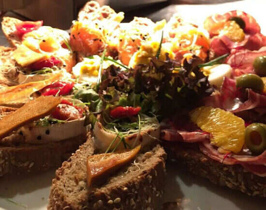 Dining in the Swiss city of Lucerne