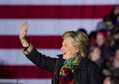 Clinton leads Trump by 12 points for first time