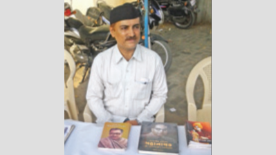 Ambedkar stars in RSS book show