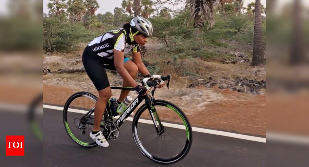 cycling girl