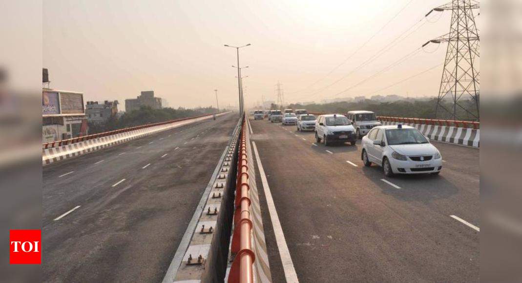 Elevated road Ph-1, underpass start trials | Noida News - Times of India